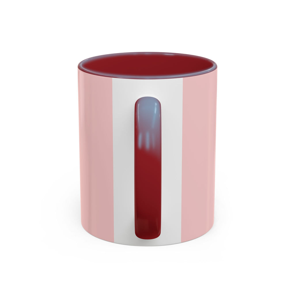 Cherry Blossom Accent Coffee Mug — Prunus Serrulata Floral 11/15oz