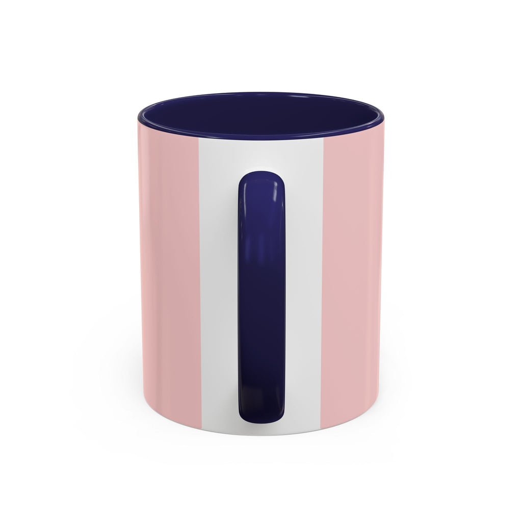 Cherry Blossom Accent Coffee Mug — Prunus Serrulata Floral 11/15oz
