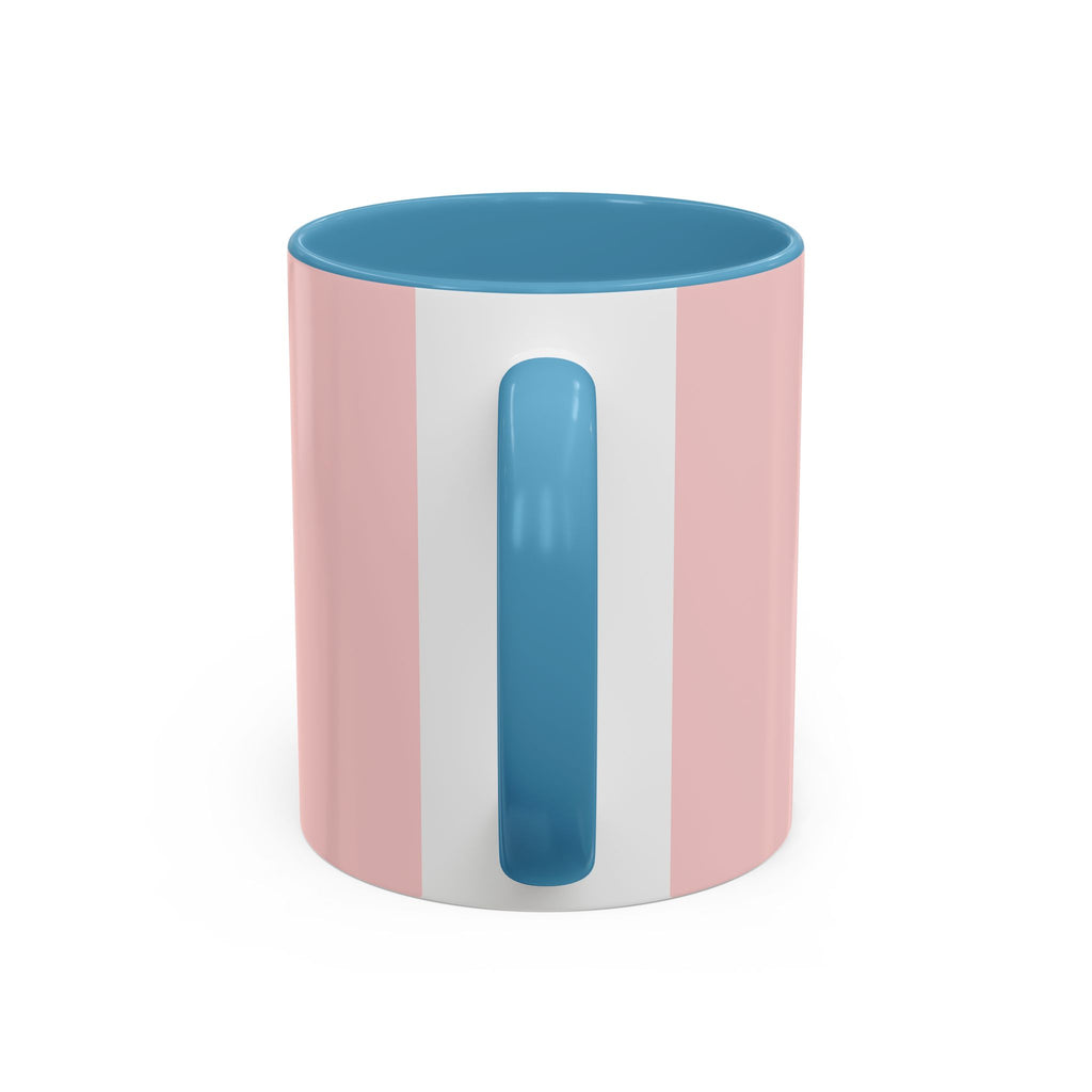 Cherry Blossom Accent Coffee Mug — Prunus Serrulata Floral 11/15oz