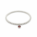 Garnet Gemstone Bracelet