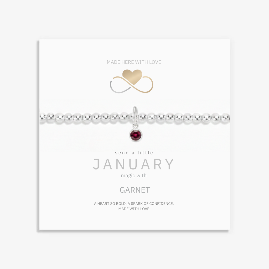 Garnet Gemstone Bracelet