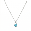 Turquoise December Birthstone Necklace